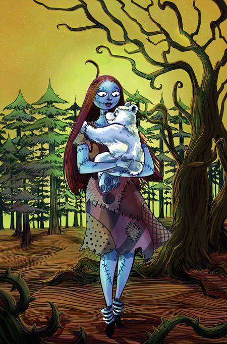 TIM BURTONS THE NIGHTMARE BEFORE CHRISTMAS THE SHIVER OF CHRISTMAS TOWN #3 CVR H INC 1:15 SOO LEE VIRGIN VAR