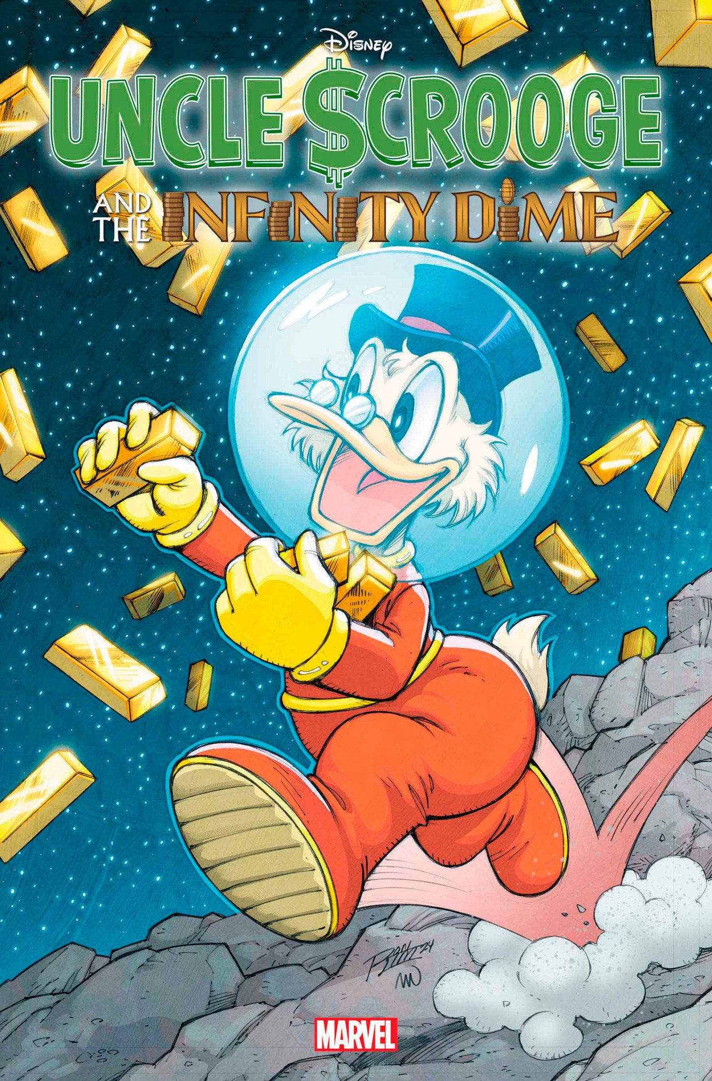 UNCLE SCROOGE AND THE INFINITY DIME #1 RON LIM VARIANT