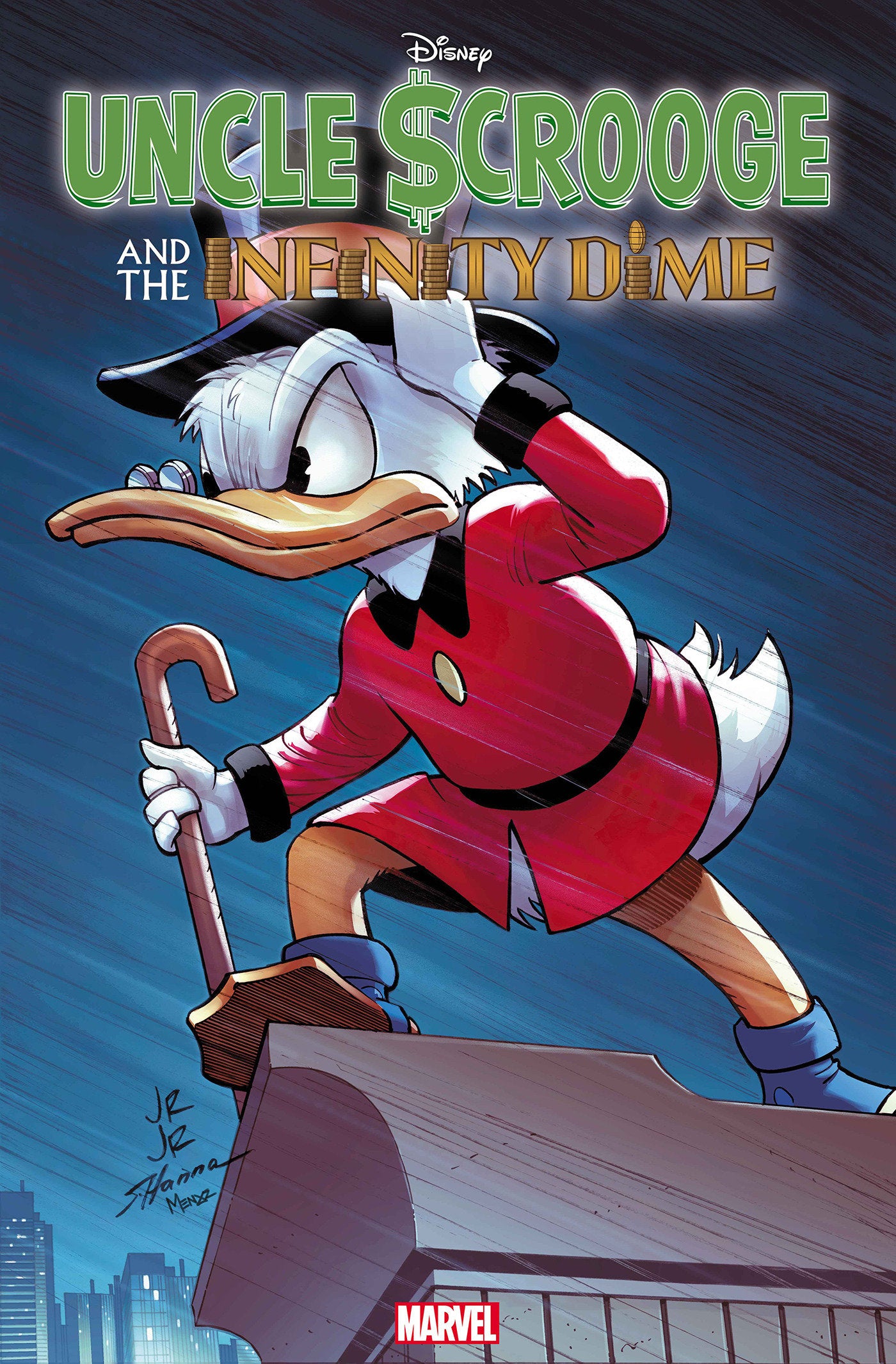 UNCLE SCROOGE AND THE INFINITY DIME #1 JOHN ROMITA JR. VARIANT