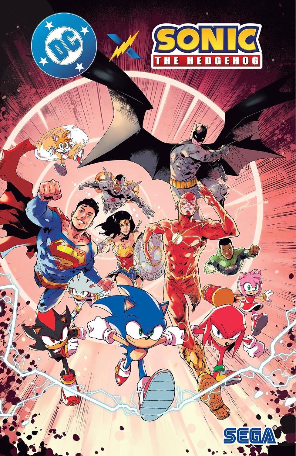 DC X SONIC THE HEDGEHOG TPB