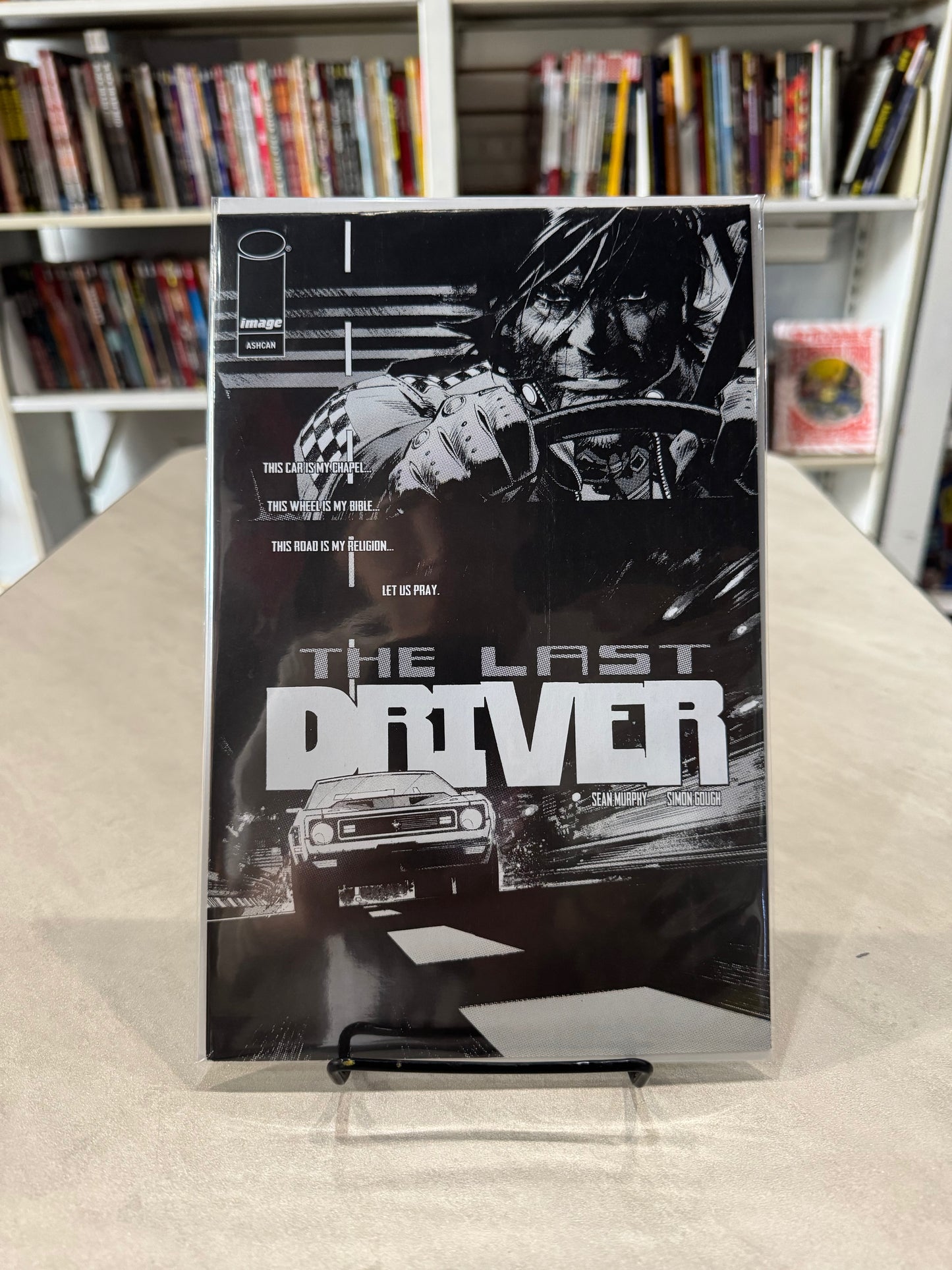 THE LAST DRIVER ASHCAN PROMO