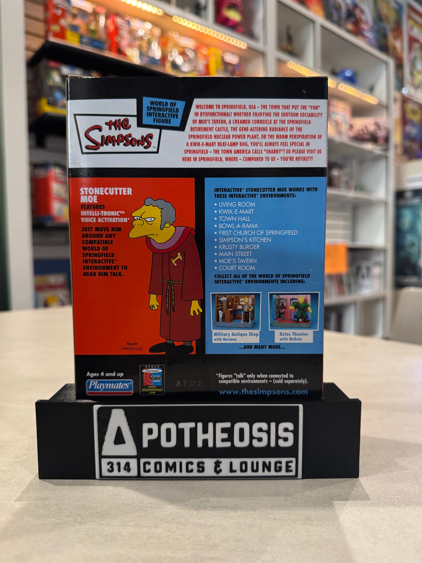 Stonecutter Moe - World of Simpsons