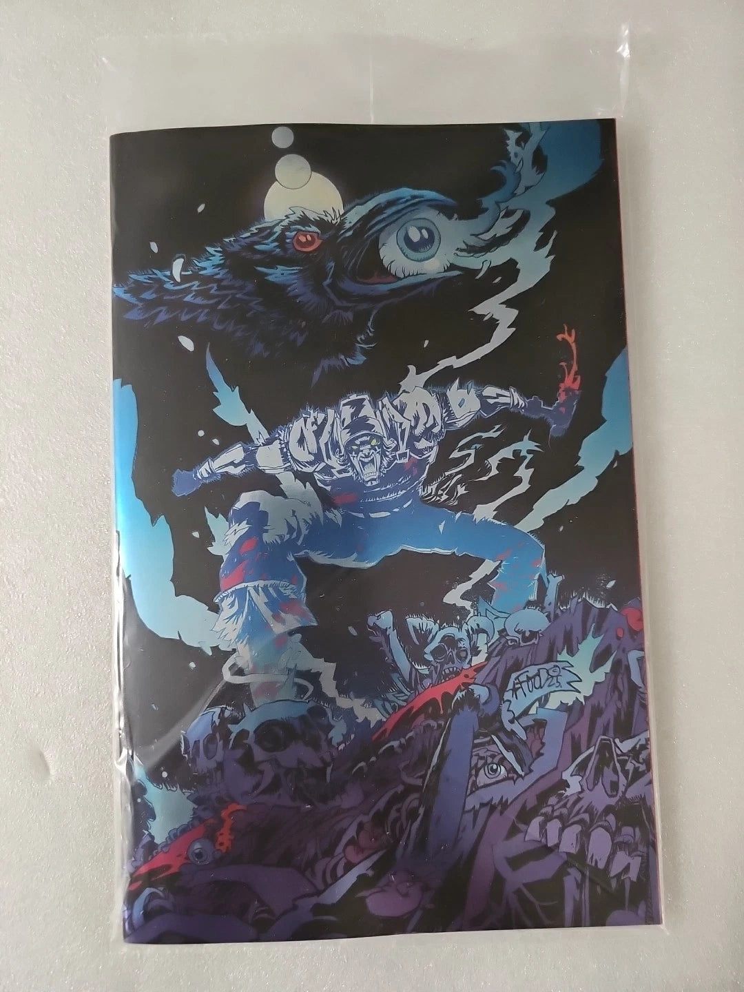 Post Malone Big Rig #1 Bonus Box Mahfood Thank You Foil Variant