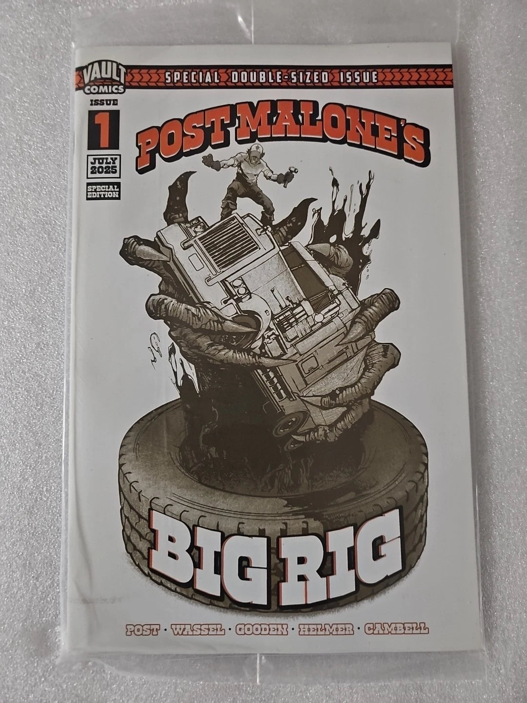Post Malone's Big Rig #1 Gooden & Cahoon Blind Bag Bonus Box Variant 2025