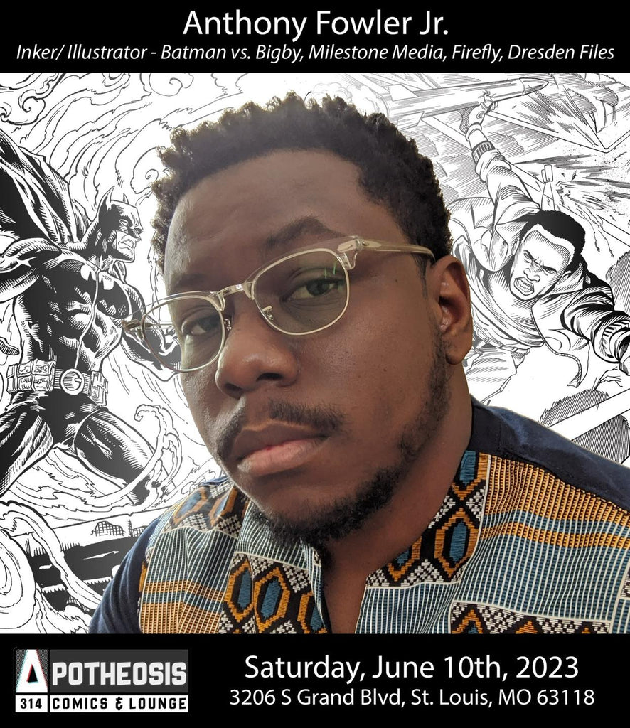 Comic Book Signing - DC New Talent Initiative with Anthony Fowler Jr.