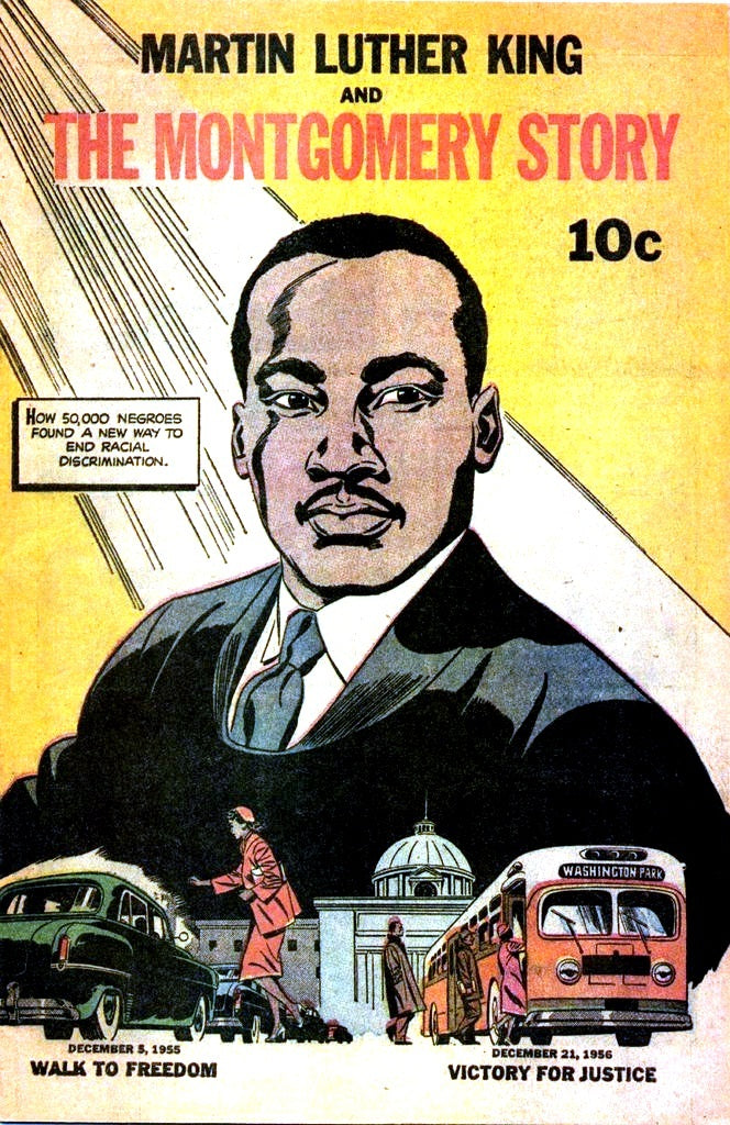 How Comic Books Spread the Legend of Martin Luther King.