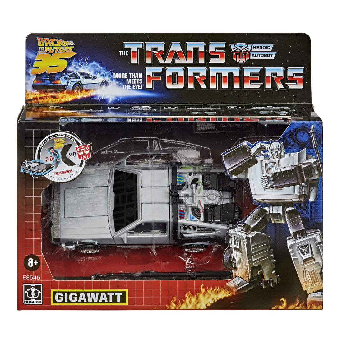 TRANSFORMERS/ BACK TO THE FUTURE - GIGAWATT ACTION FIGURE