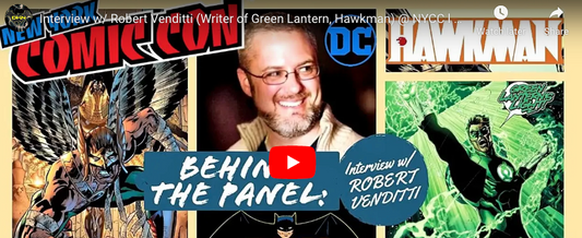 Get To Know Our Creator: Interview w/ Robert Venditti (Writer of Green Lantern, Hawkman) @ NYCC