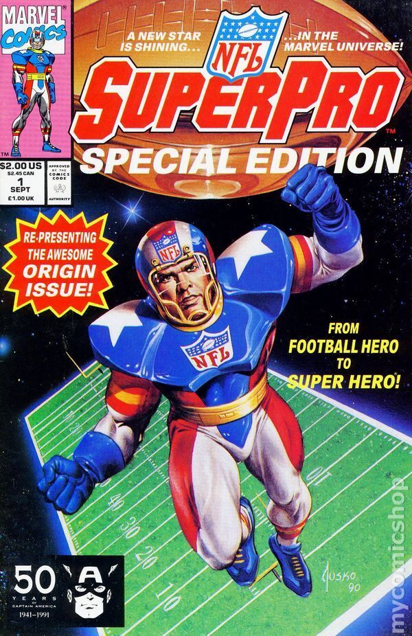 From Football Hero To Super Hero - SUPERPRO!