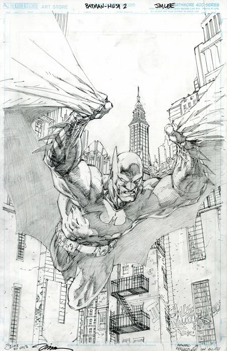 BATMAN #158 CVR O JIM LEE PENCILS VIRGIN CARD STOCK VAR RATIO 1:250