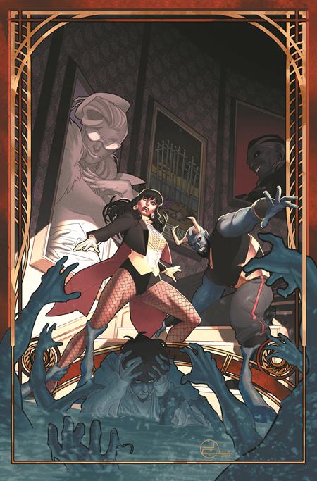 ZATANNA #2 (OF 6) CVR D JAMAL CAMPBELL CARD STOCK VAR RATIO 1:25