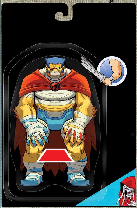 THUNDERCATS #25 CVR G INC 1:10 ACTION FIGURE VIRGIN VAR