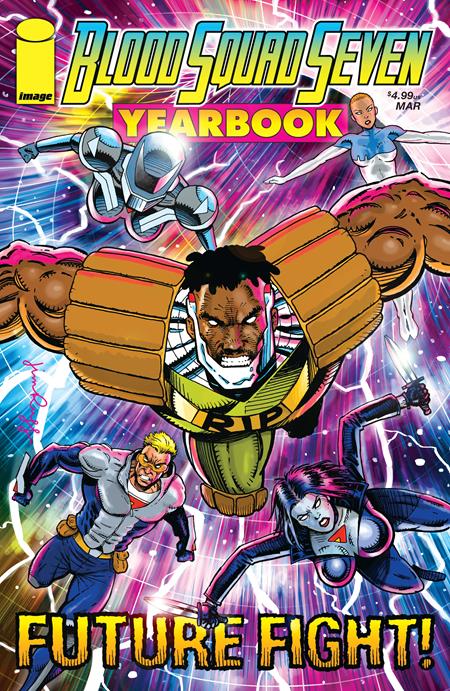 BLOOD SQUAD SEVEN YEARBOOK #1 CVR B INC 1:10 JIM RUGG VAR (MR)