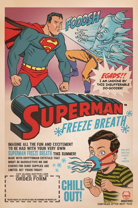 SUPERMAN #25 CVR I DAVE JOHNSON CARD STOCK VAR RATIO 1:25