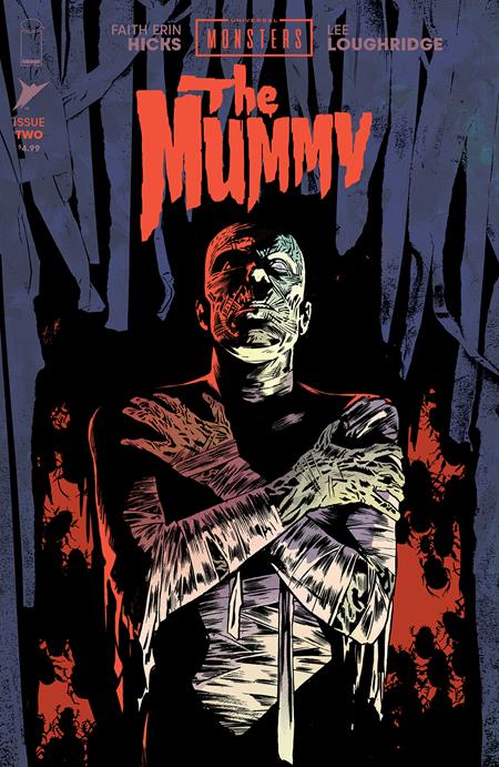 UNIVERSAL MONSTERS THE MUMMY #2 (OF 4) CVR E MICHAEL WALSH VAR RATIO 1:50