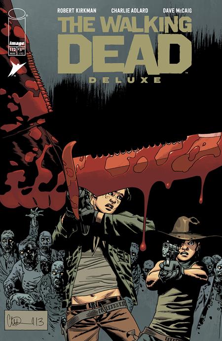 WALKING DEAD DELUXE #112 CVR B CHARLIE ADLARD & DAVE MCCAIG VAR (MR)