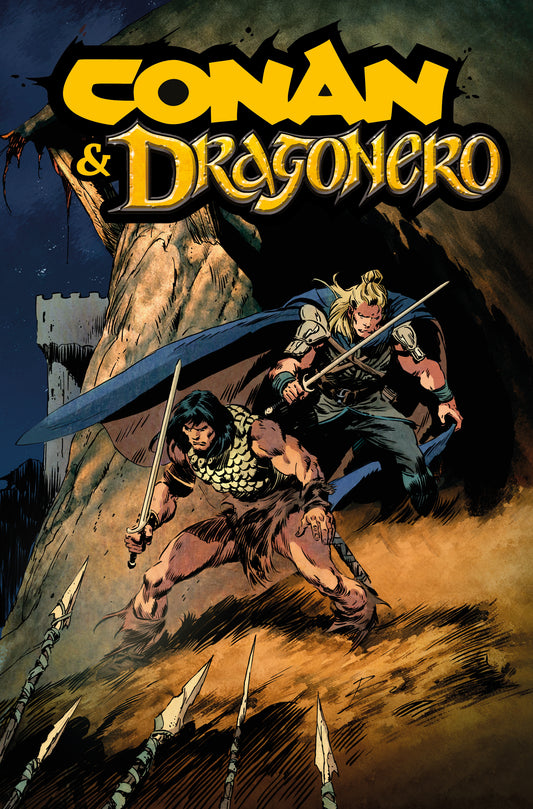 CONAN AND DRAGONERO #1 (OF 7) CVR C ROBERTO DE LA TORRE FOIL VAR (MR)
