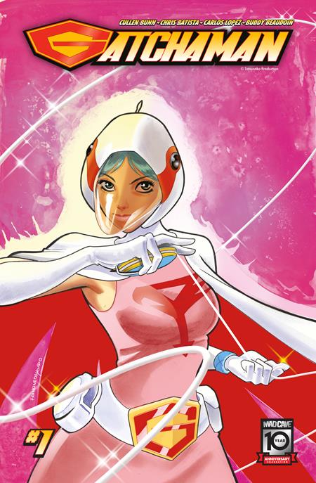 Gatchaman #1 CVR e RATIO 1:10 Francine Delgado Jun The Swan Solo Var