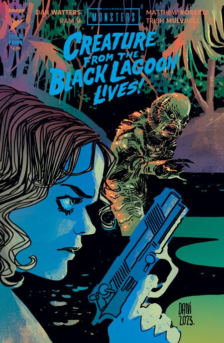 UNIVERSAL MONSTERS CREATURE FROM THE BLACK LAGOON LIVES! #4 (OF 4) CVR C Ratio 1:10 DANI CONNECTING VAR