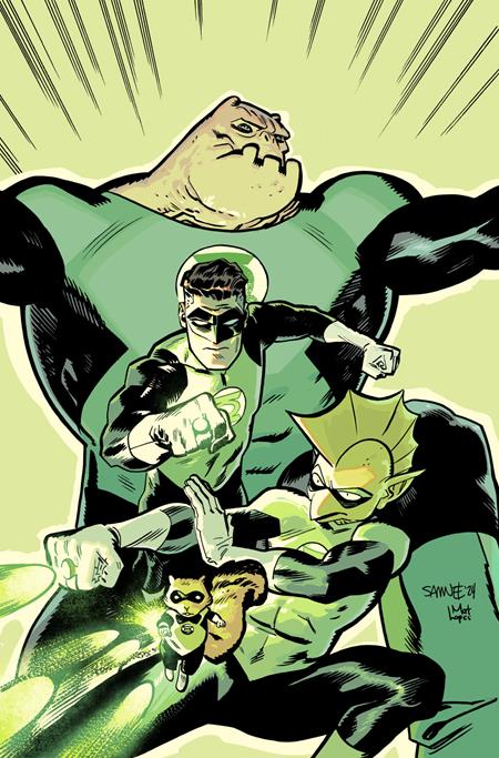 GREEN LANTERN #15 CVR B CHRIS SAMNEE CARD STOCK VAR (ABSOLUTE POWER)