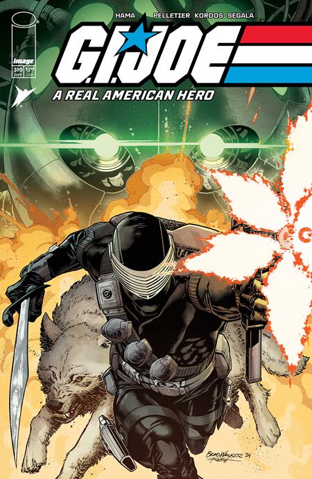 GI JOE A REAL AMERICAN HERO #310 CVR C RATIO 1:10 BRAD WALKER & FRANCESCO SEGALA VAR