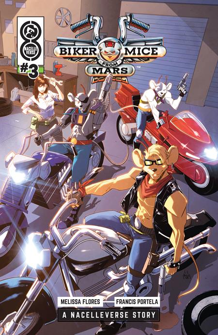 BIKER MICE FROM MARS #3 (OF 3) CVR B MARCO RENNA & ANDREW DALHOUSE VAR