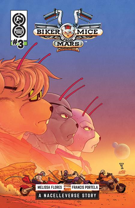 BIKER MICE FROM MARS #3 (OF 3) CVR E RATIO 1:20 FRANCIS PORTELA VAR