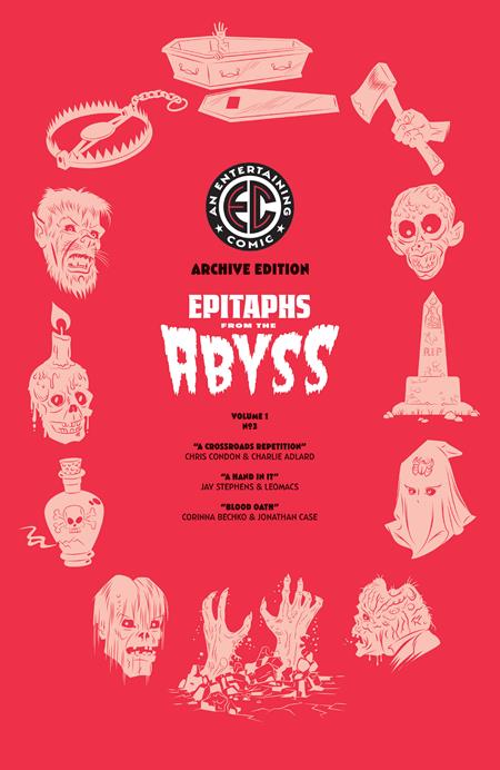 EC EPITAPHS FROM THE ABYSS #3 (OF 5) CVR E RATIO 1:50 RIAN HUGHES ARCHIVE EDITION VAR(MR)