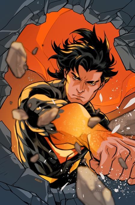 ABSOLUTE SUPERMAN #11 CVR D INC 1:25 KARL KERSCHL CARD STOCK VAR