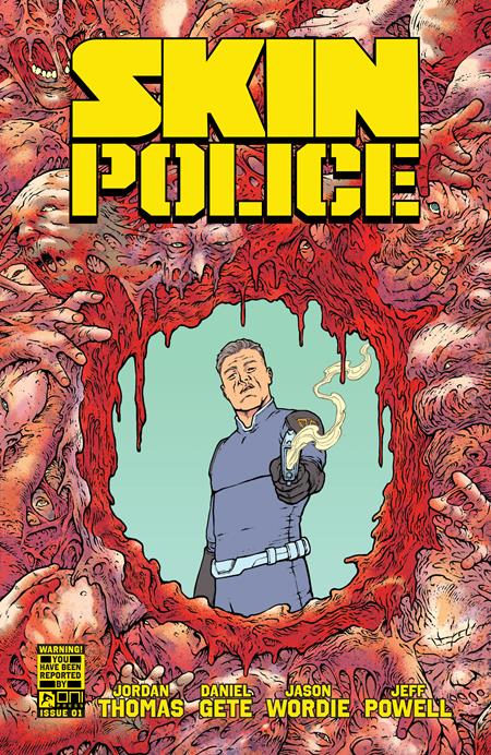 SKIN POLICE #1 (OF 4) CVR A DANIEL GETE JASON WORDIE VAR (MR)