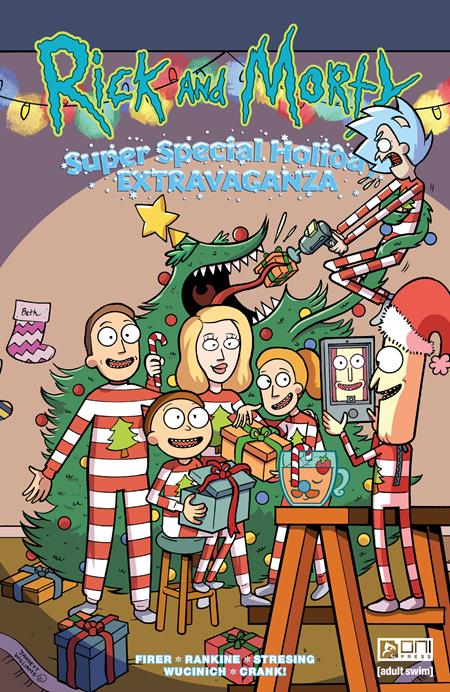 RICK AND MORTY SUPER SPECIAL HOLIDAY EXTRAVAGANZA #1 (ONE SHOT) CVR A JARRET WILLIAMS (MR)