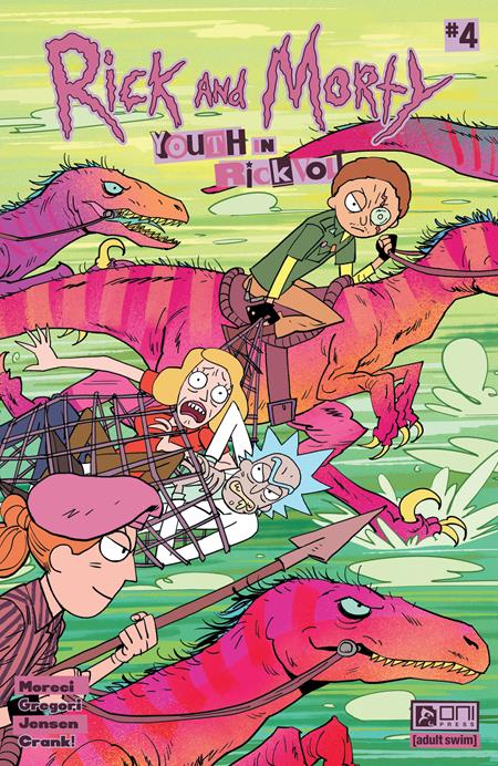 RICK AND MORTY YOUTH IN RICKVOLT #4 (OF 4) CVR B BRAHM REVEL VAR (MR)