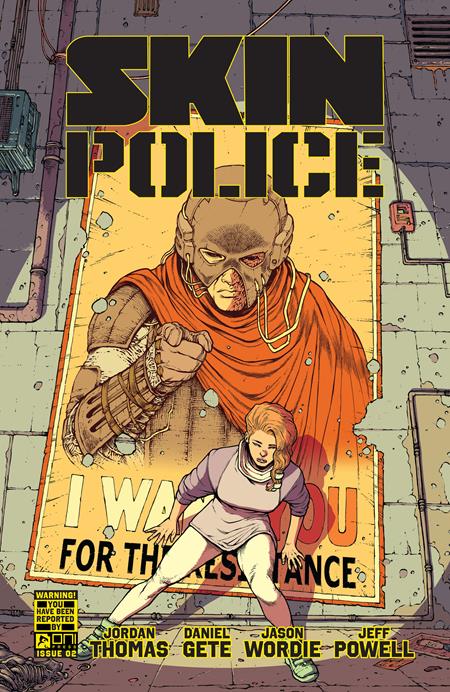 SKIN POLICE #2 (OF 4) CVR A DANIEL GETE & JASON WORDIE (MR)