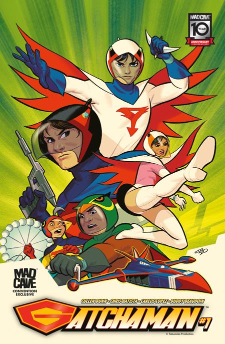 GATCHAMAN #1 MICHAEL CHO CONVENTION EXCLUSIVE VAR (NET)