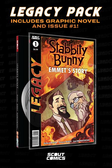 STABBITY BUNNY VOL 02 SCOUT LEGACY COLLECTORS PACK #1 AND COMPLETE TP (NONSTOP)