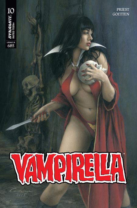 VAMPIRELLA #10 CVR F INC 1:10 CELINA ORIGINAL VAR