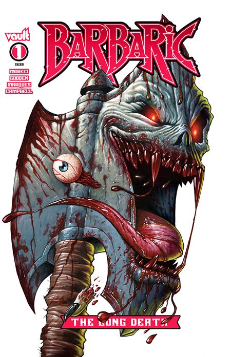BARBARIC THE LONG DEATH #1 (OF 3) CVR B INC 1:10 PETE CARROLL VAR