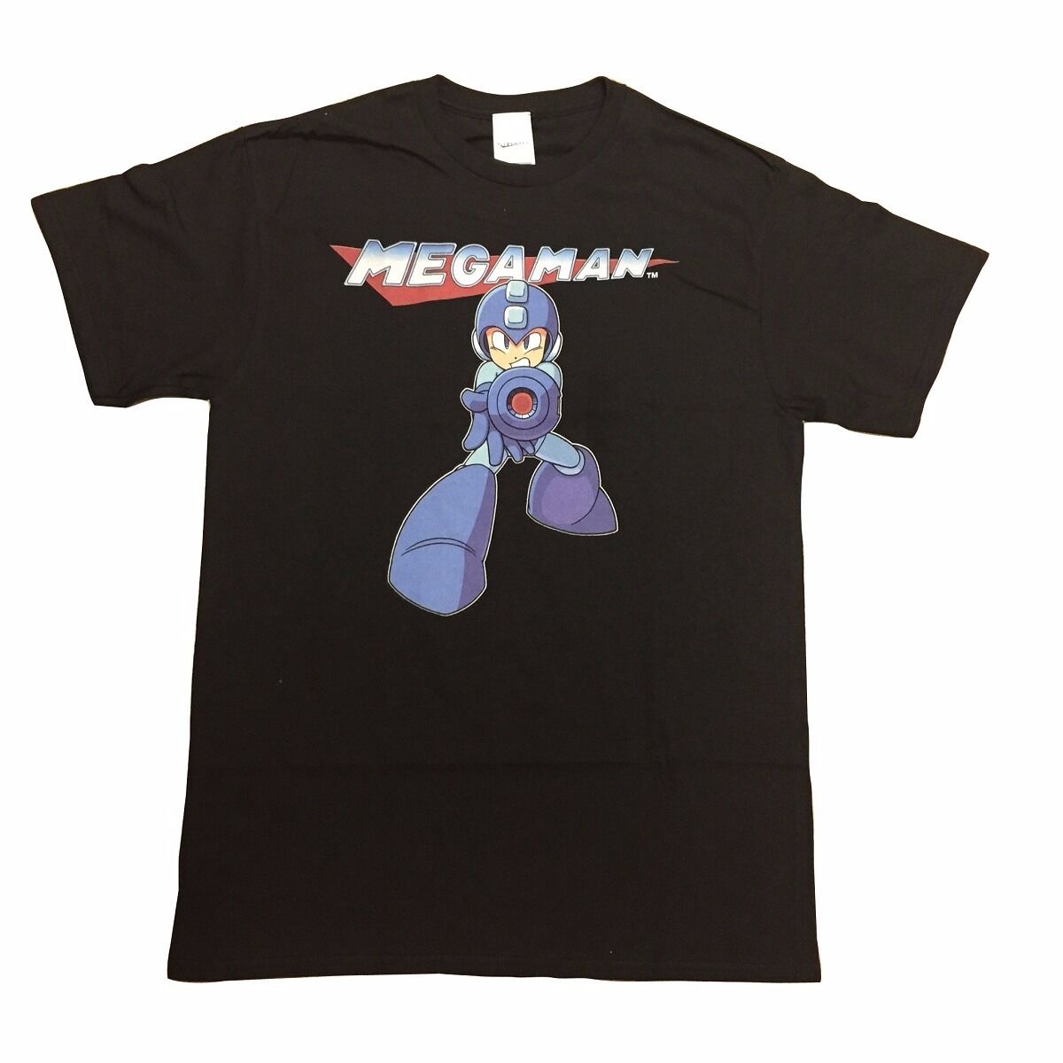 Mega Man Take Aim Gamer Adult T-Shirt