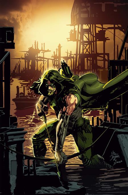 GREEN ARROW #20 CVR B MIKE DEODATO JR CARD STOCK VAR