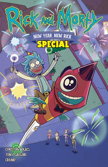 RICK AND MORTY NEW YEAR NEW RICK SPECIAL #1 (ONE SHOT) CVR C RATIO 1:10 SARAH BURRINI VAR