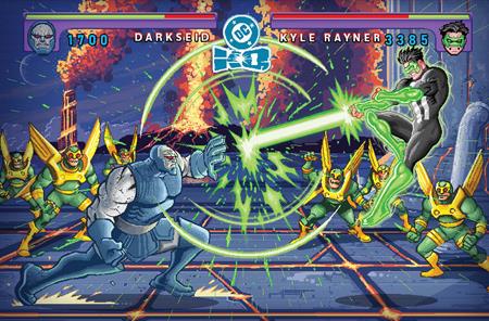 DC K.O. GREEN LANTERN GALACTIC SLAM #1 (ONE SHOT) CVR E JUAN FERREYRA WRAPAROUND CARD STOCK VAR