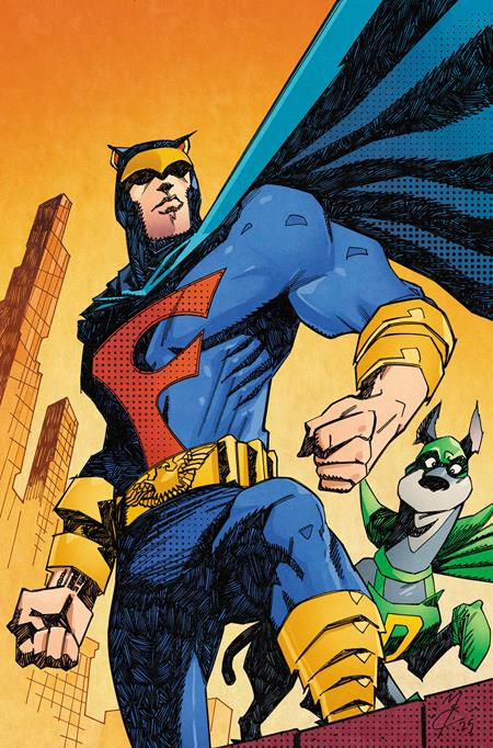 BLUE FALCON & DYNOMUTT #5 CVR H INC 1:15 JOHN MCCREA VIRGIN VAR