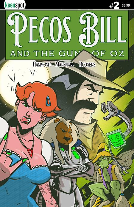 PECOS BILL & THE GUNS OF OZ #2 CVR A ERICK MARSHALL J HAMMOND (MR)