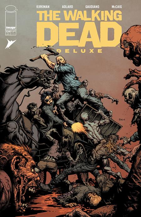 WALKING DEAD DELUXE #129 CVR A DAVID FINCH & DAVE MCCAIG (MR)
