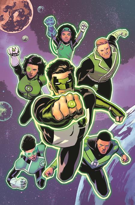 GREEN LANTERN CORPS #1 CVR G GAVIN GUIDRY CARD STOCK VAR RATIO 1:25