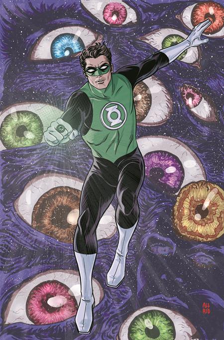 GREEN LANTERN #20 CVR D MICHAEL ALLRED CARD STOCK VAR RATIO 1:25