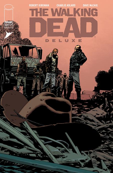 WALKING DEAD DELUXE #107 CVR B CHARLIE ADLARD & DAVE MCCAIG VAR (MR)