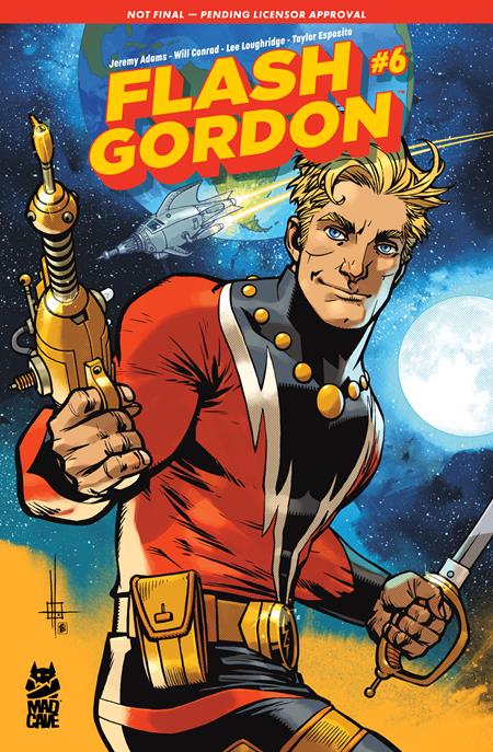 FLASH GORDON #6 CVR B ZACH HOWARD HOMEWORLD VAR