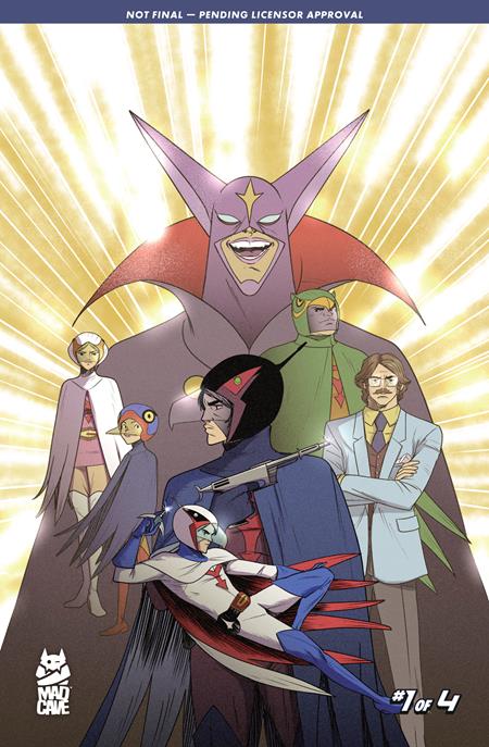 GATCHAMAN ONLY ONE EARTH #1 (OF 4) CVR B NUNO PLATI VAR