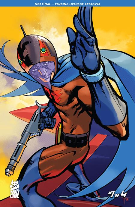 GATCHAMAN ONLY ONE EARTH #1 (OF 4) CVR C ZACH HOWARD VAR RATIO 1:10